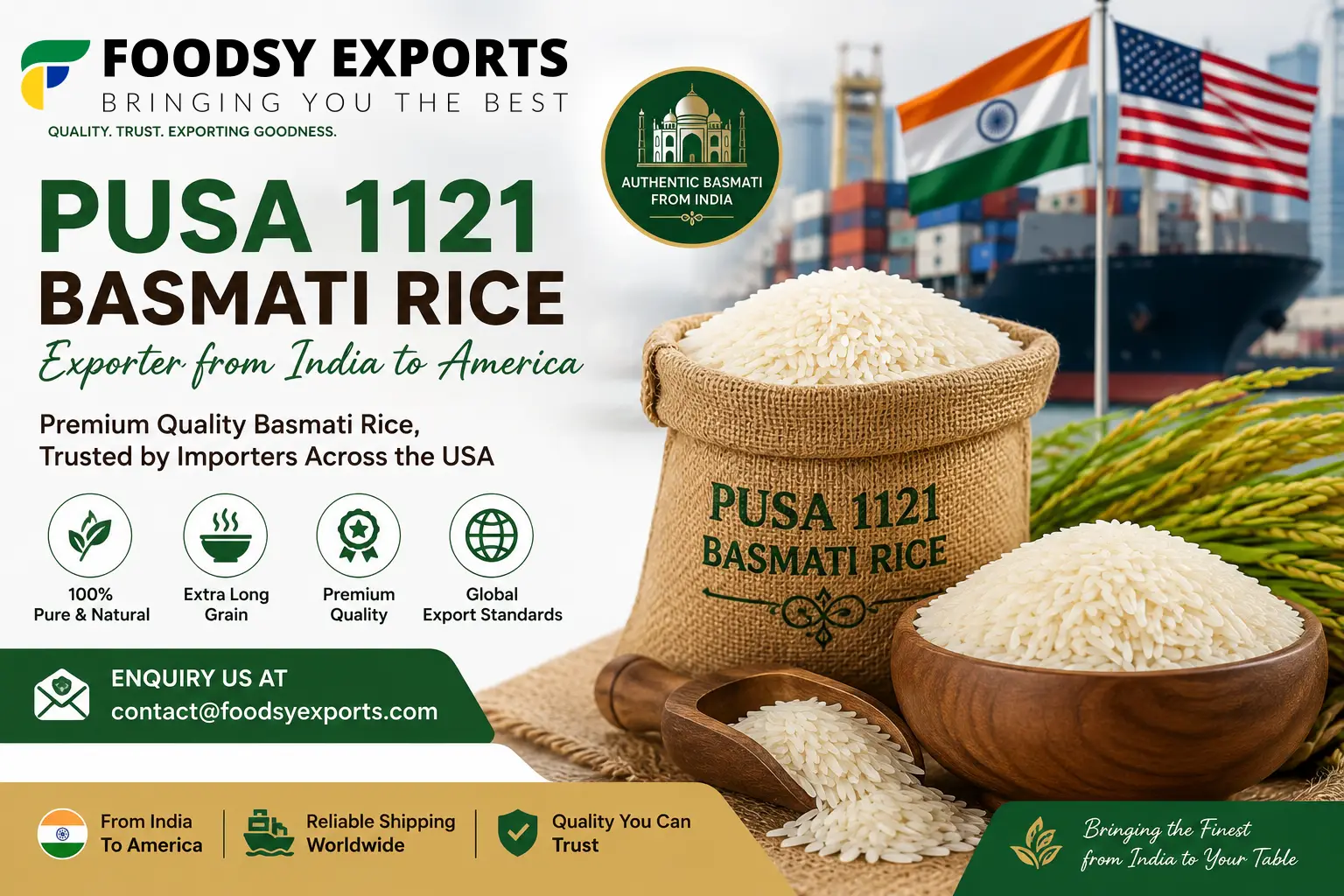 Pusa 1121 Basmati Rice
